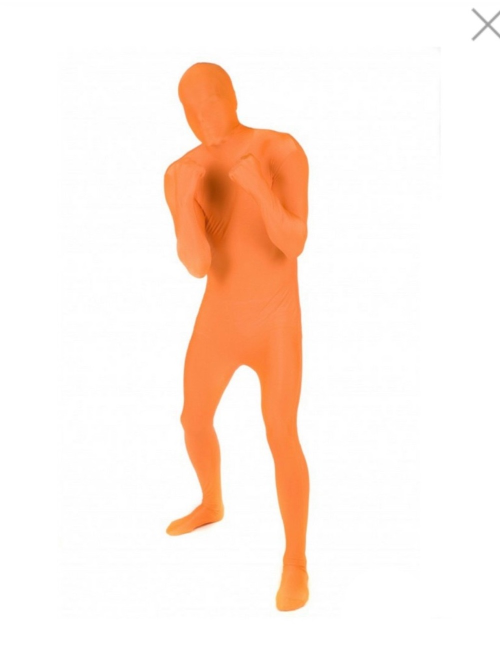Orange  Morphsuit Costume XLarge